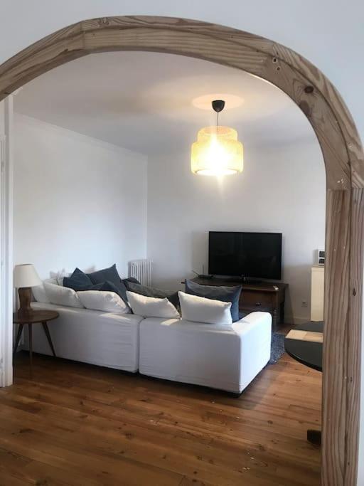 Bel Appartement Avec Vue Hendaye Luaran gambar